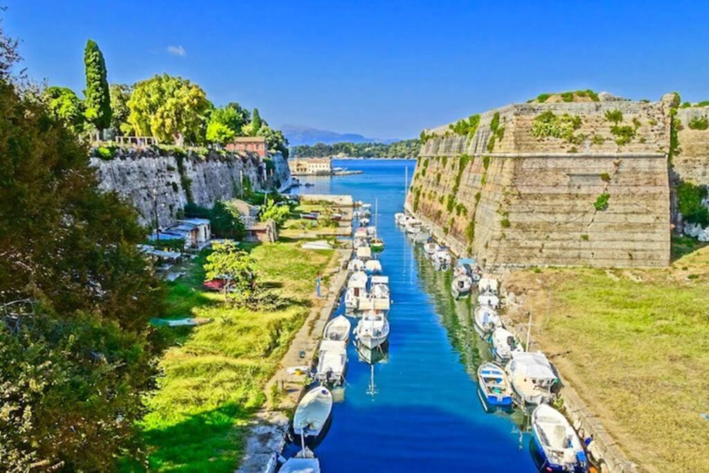 Heart Of Corfu Lägenhet Corfu  Exteriör bild