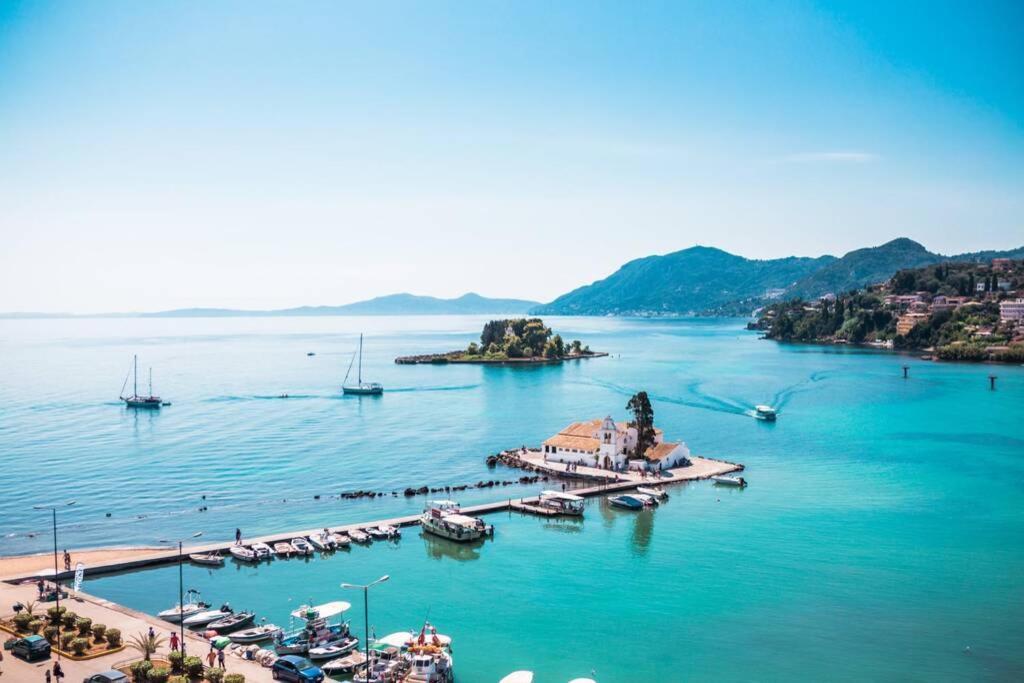 Heart Of Corfu Lägenhet Corfu  Exteriör bild