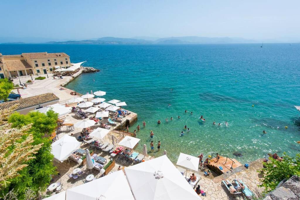 Heart Of Corfu Lägenhet Corfu  Exteriör bild